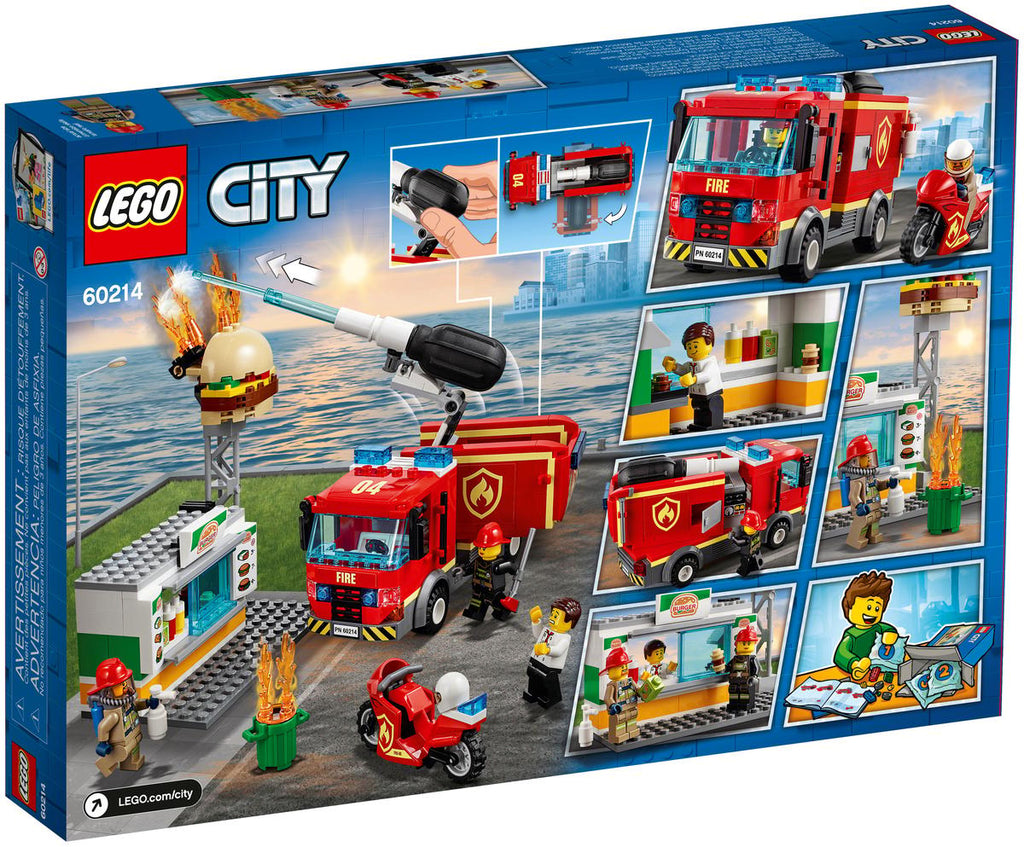 LEGO City Brand bij het hamburgerrestaurant - 60214