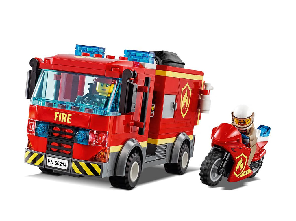 LEGO City Brand bij het hamburgerrestaurant - 60214