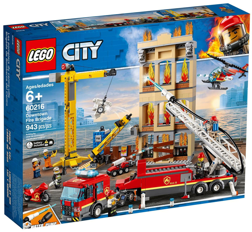 LEGO City Downtown Fire Brigade - 60216