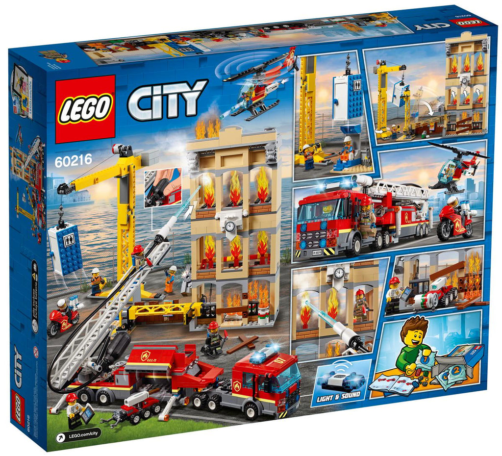 LEGO City Downtown Fire Brigade - 60216