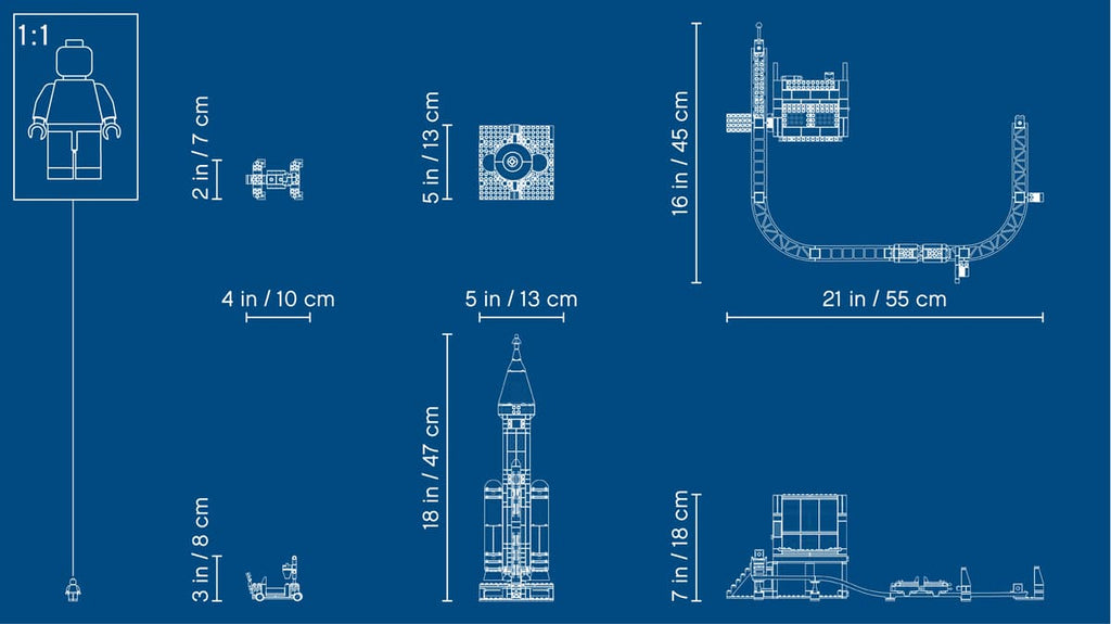 LEGO City Deep Space Rocket and Launch Control - 60228
