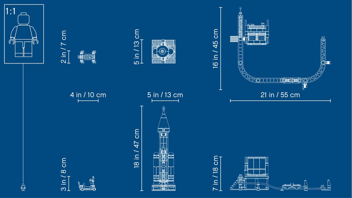 LEGO City Deep Space Rocket and Launch Control - 60228