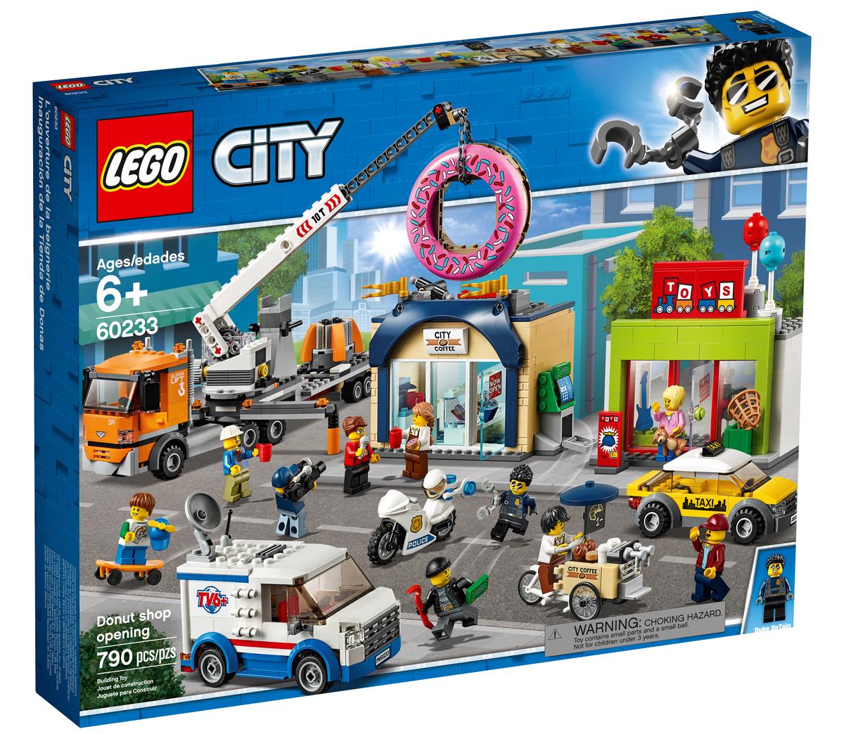 LEGO City Donut shop opening - 60233