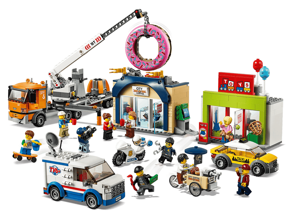 LEGO City Donut shop opening - 60233