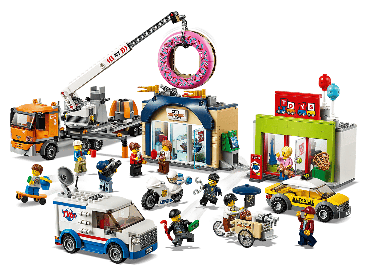 LEGO City Donut shop opening - 60233