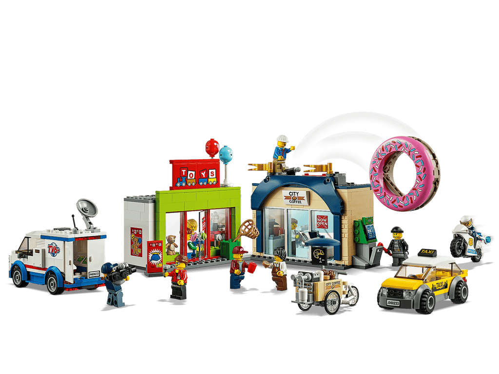 LEGO City Donut shop opening - 60233