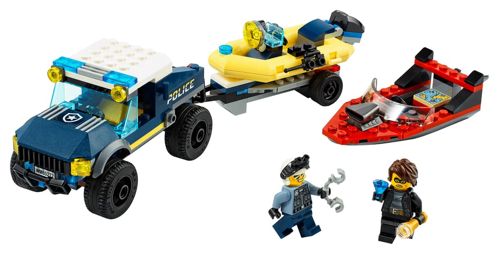 LEGO City Elite Politieboot Transport - 60272
