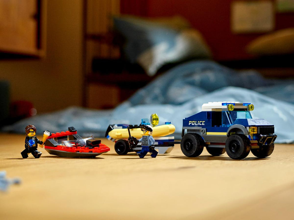 LEGO City Elite Politieboot Transport - 60272