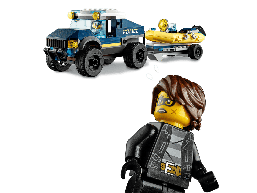 LEGO City Elite Politieboot Transport - 60272