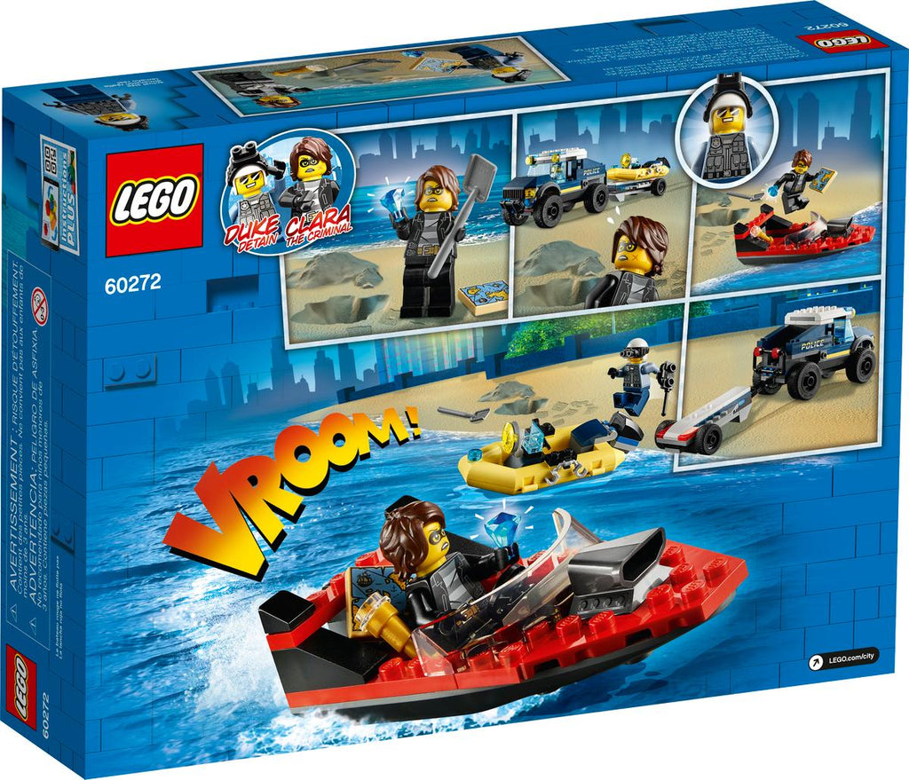 LEGO City Elite Politieboot Transport - 60272