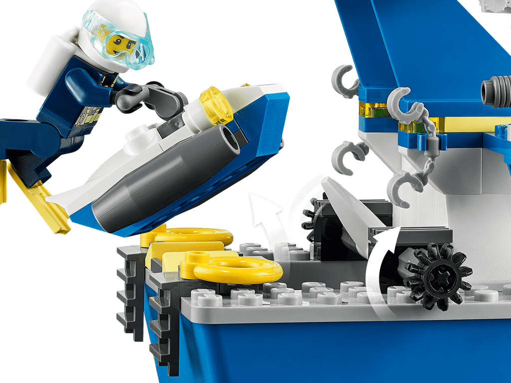 LEGO City Politie Patrouilleboot - 60277