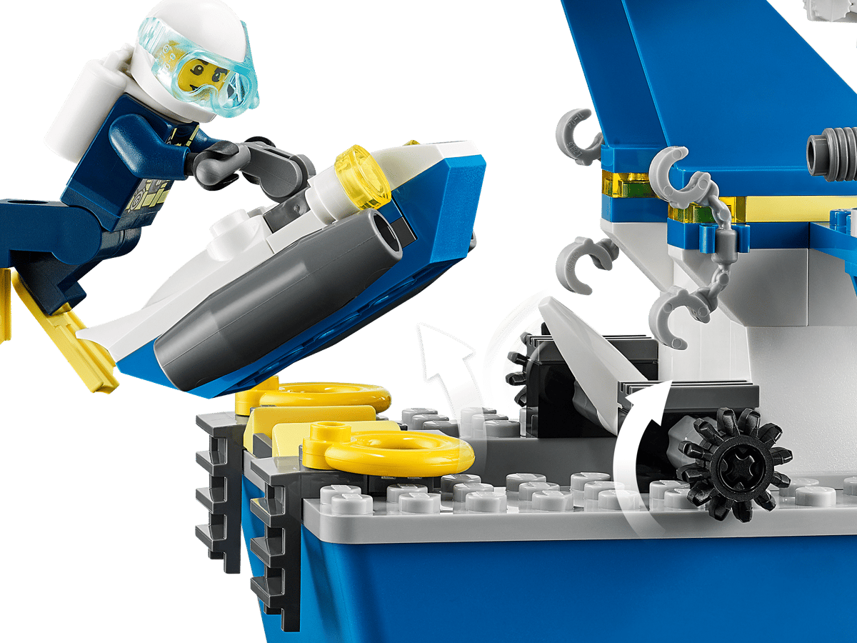 LEGO City Politie Patrouilleboot - 60277