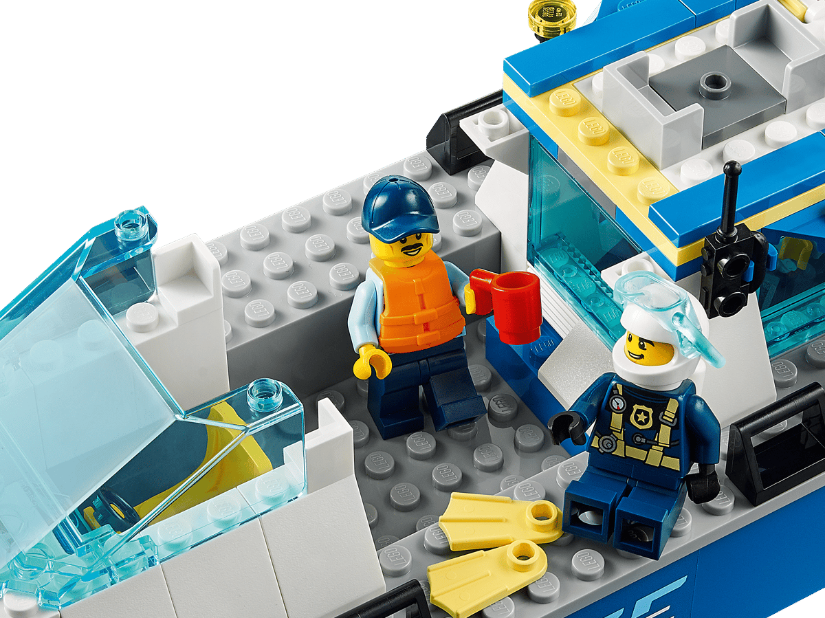 LEGO City Politie Patrouilleboot - 60277