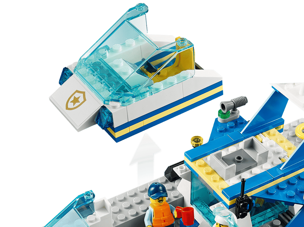 LEGO City Politie Patrouilleboot - 60277