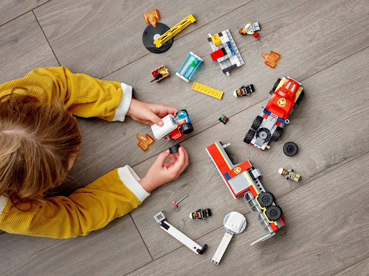 LEGO City Grote ladderwagen - 60282