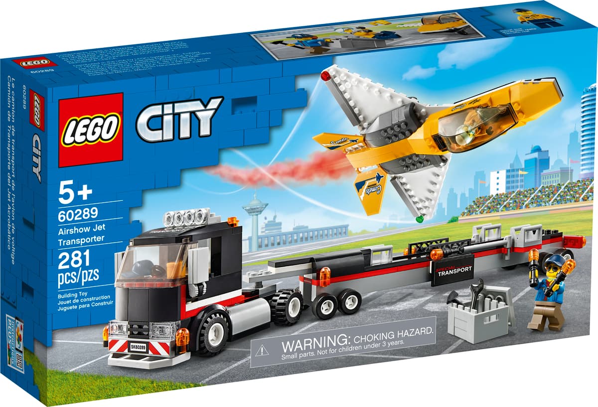 LEGO City Vliegshowjettransport - 60289