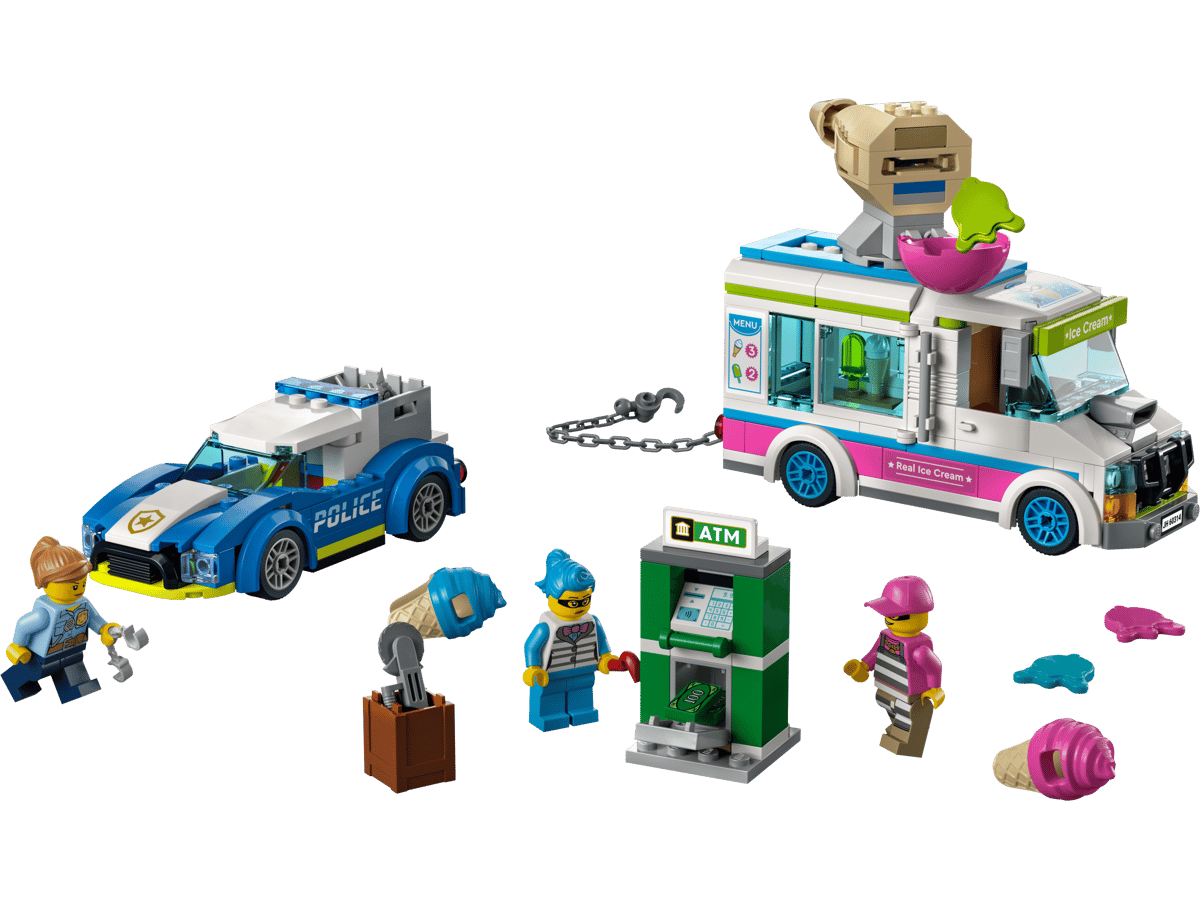 LEGO City IJswagen Politieachtervolging - 60314