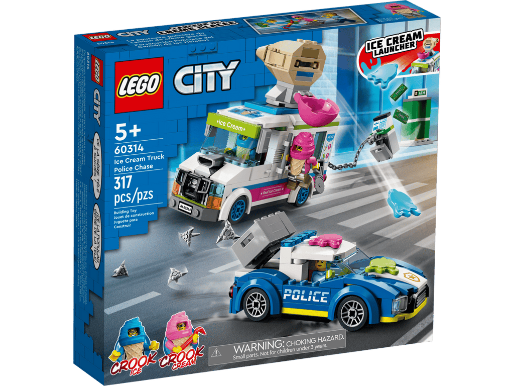 LEGO City IJswagen Politieachtervolging - 60314