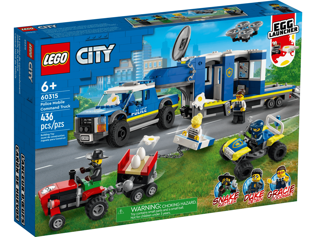 LEGO City Mobiele Commandowagen Politie - 60315