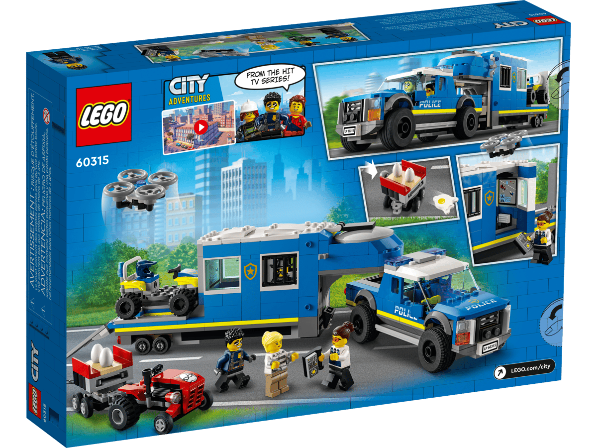 LEGO City Mobiele Commandowagen Politie - 60315