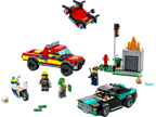 LEGO City Brandweer & Politie Achtervolging - 60319