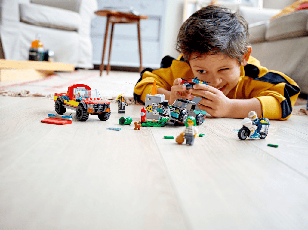 LEGO City Brandweer & Politie Achtervolging - 60319