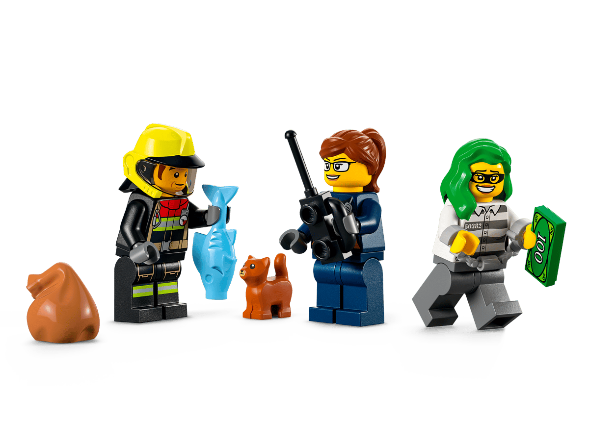 LEGO City Brandweer & Politie Achtervolging - 60319