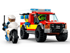 LEGO City Brandweer & Politie Achtervolging - 60319