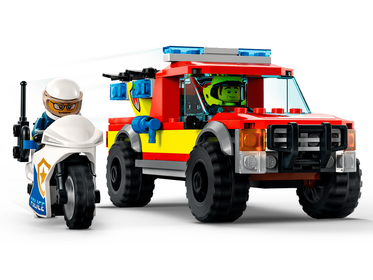 LEGO City Brandweer & Politie Achtervolging - 60319