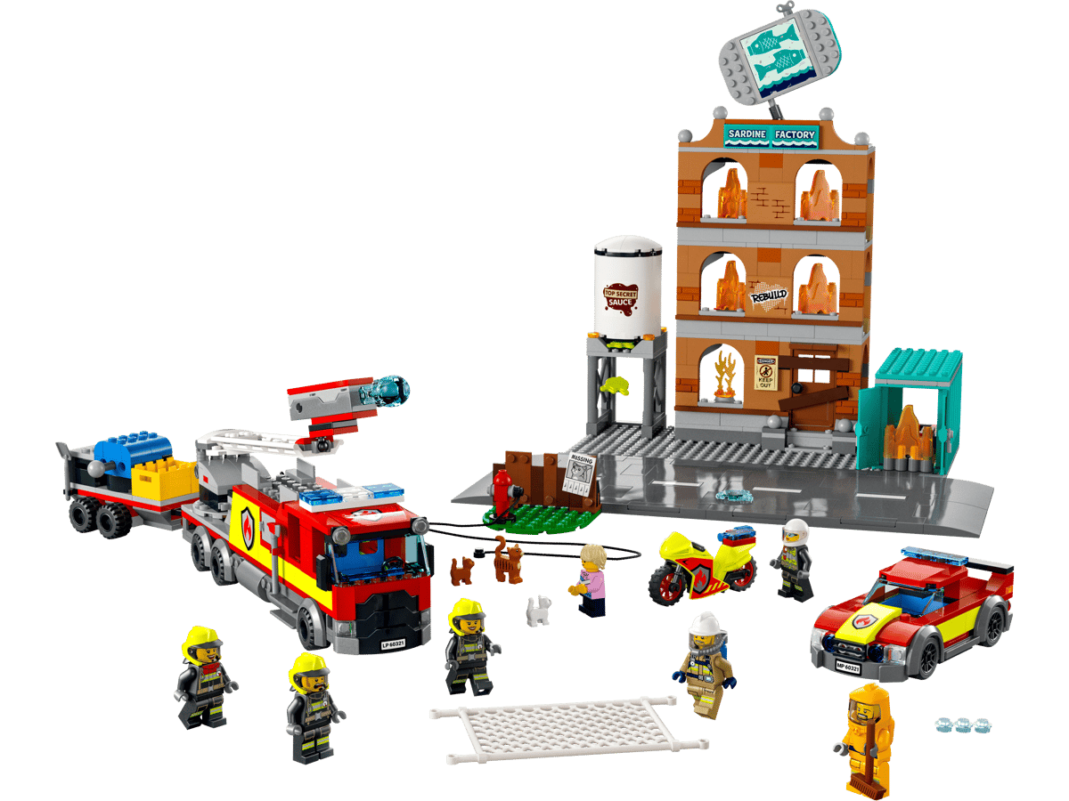 LEGO City Brandweerteam - 60321