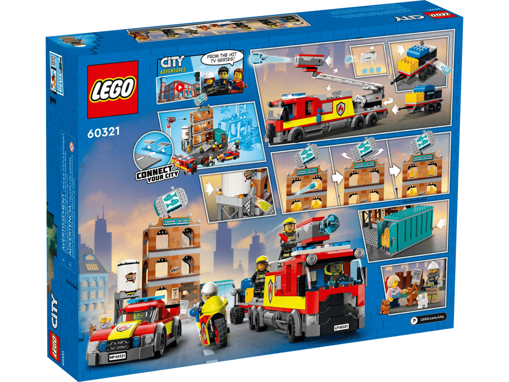 LEGO City Brandweerteam - 60321