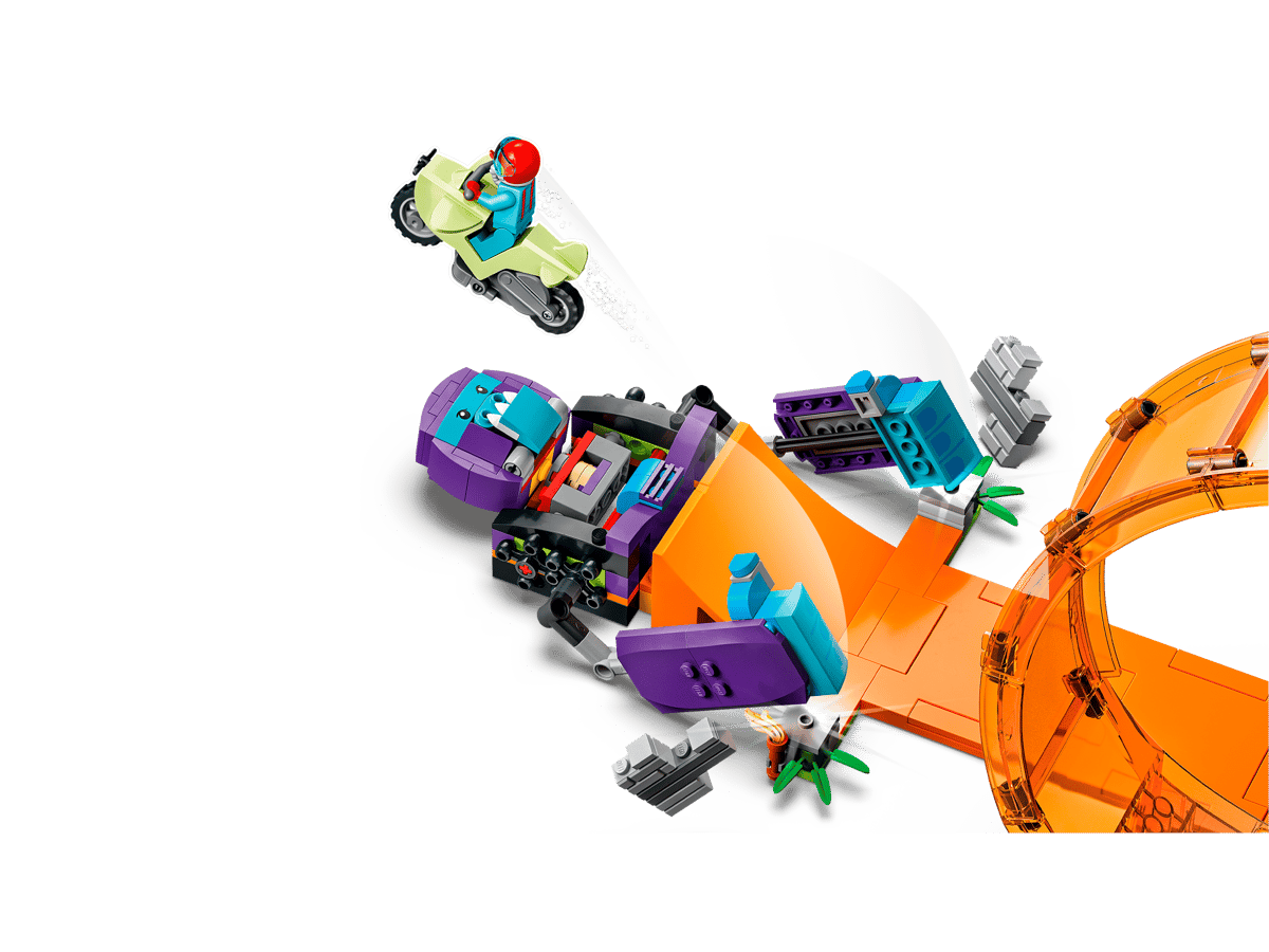 LEGO City Stuntz Chimpansee stuntlooping 60338