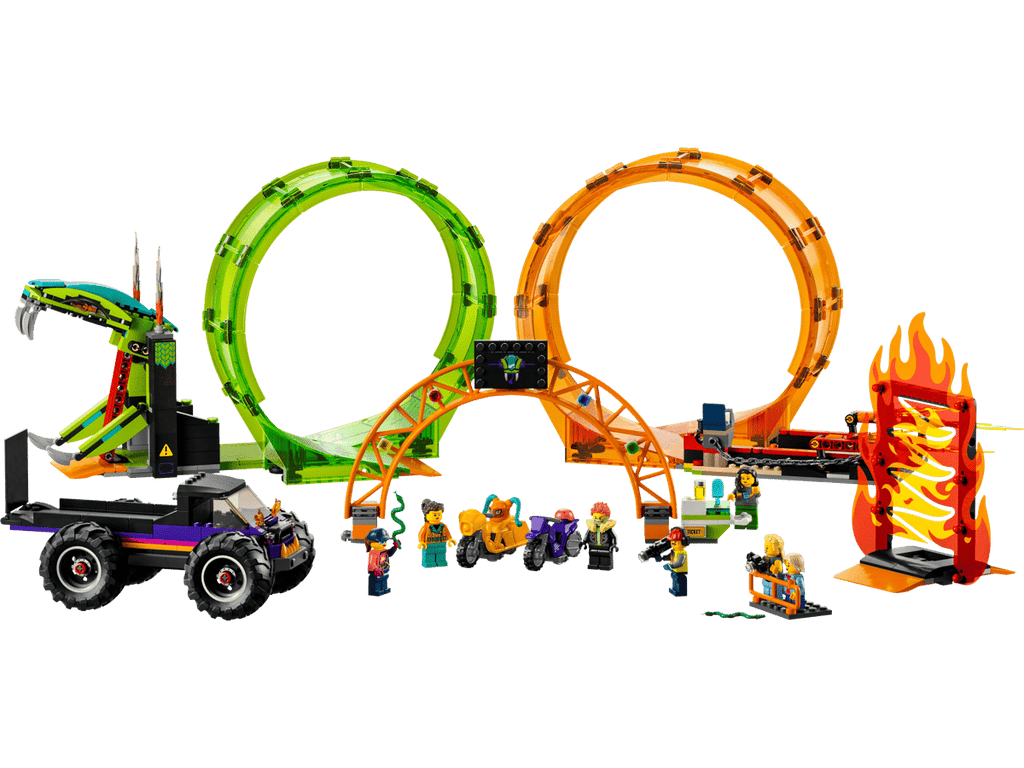 LEGO City Stuntz Dubbele looping stuntarena - 60339