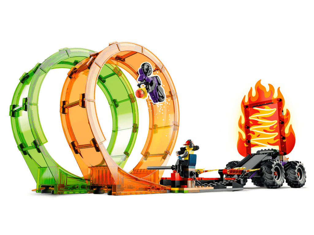 LEGO City Stuntz Dubbele looping stuntarena - 60339