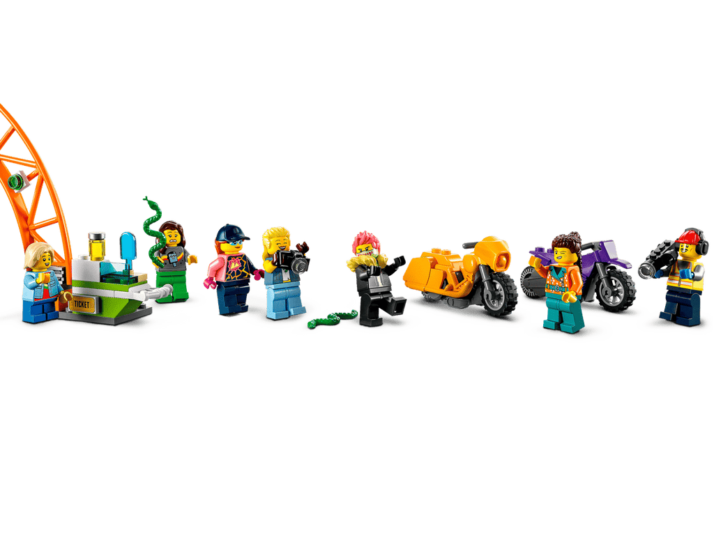 LEGO City Stuntz Dubbele looping stuntarena - 60339