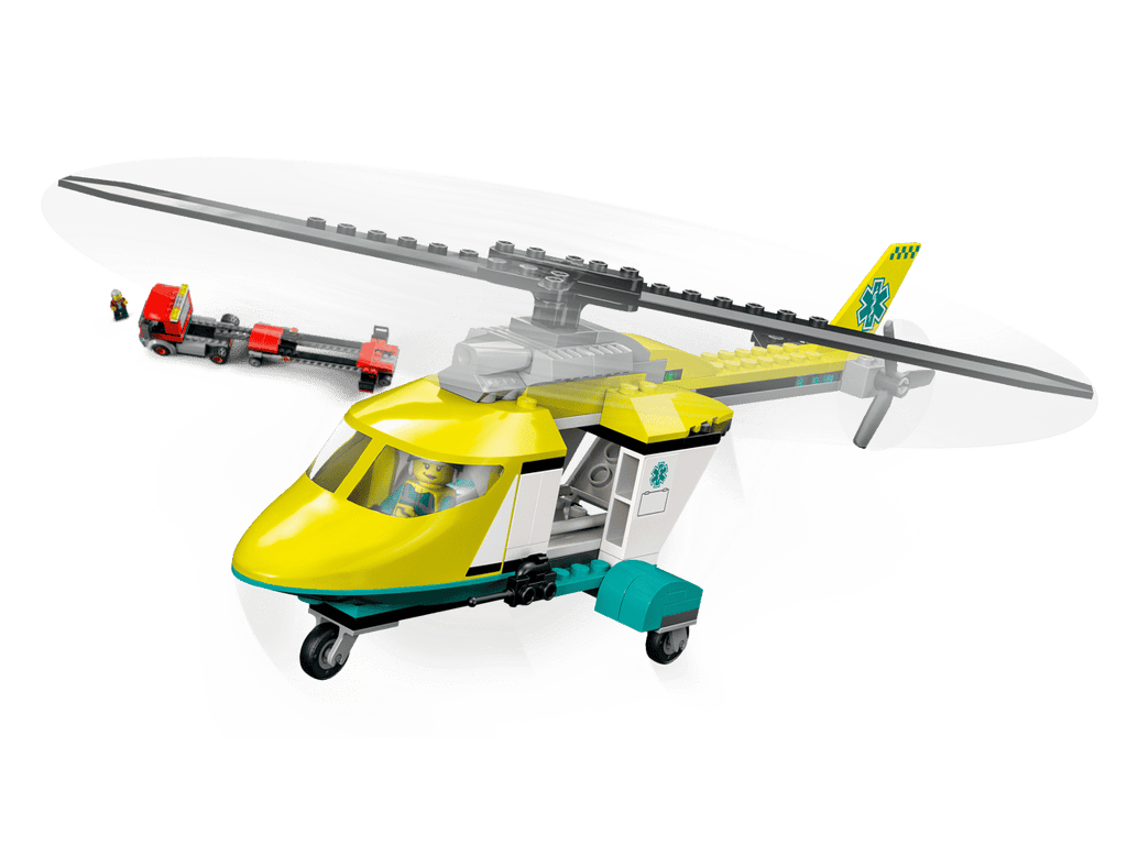 LEGO City Reddingshelikopter Transport - 60343