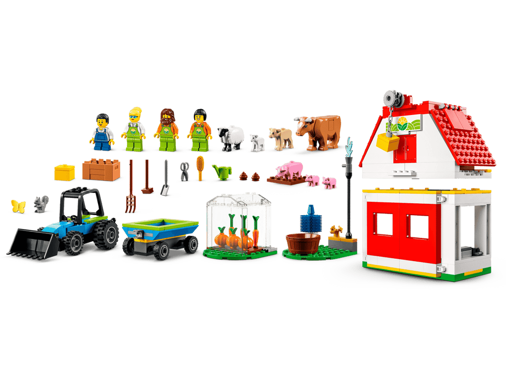LEGO City Farm Schuur en boerderijdieren - 60346