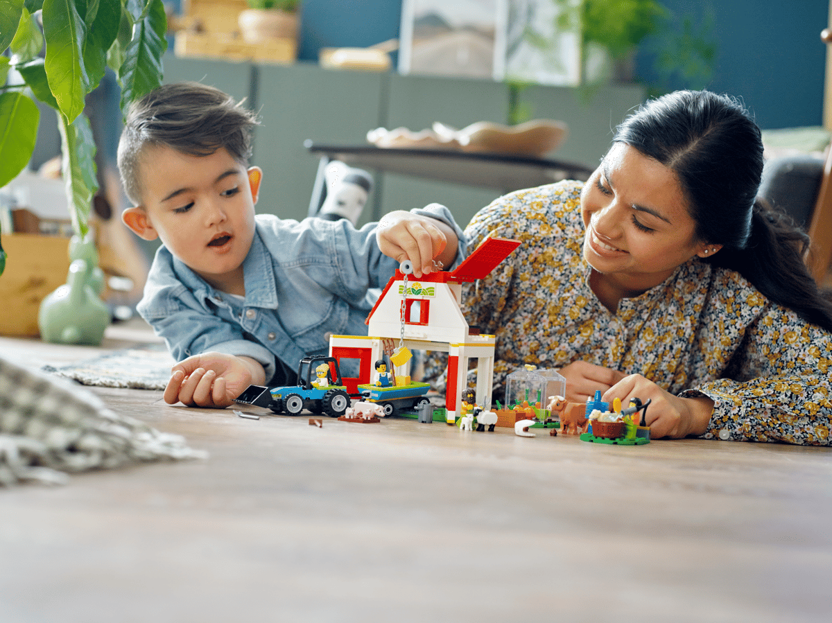 LEGO City Farm Schuur en boerderijdieren - 60346