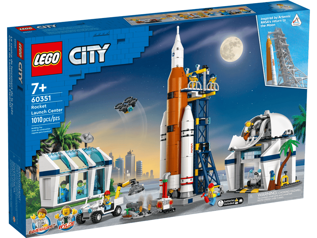 LEGO City Raketlanceerbasis - 60351