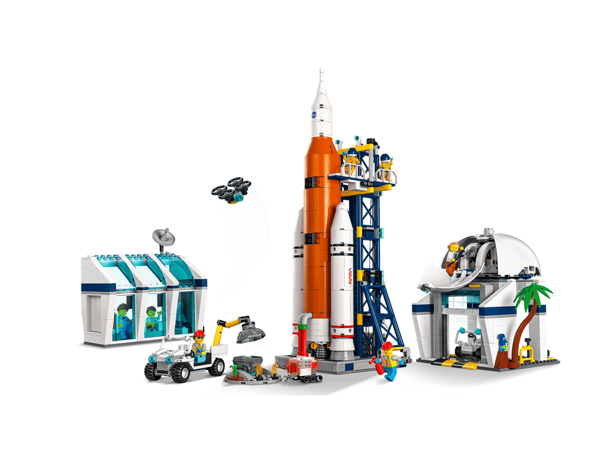 LEGO City Raketlanceerbasis - 60351