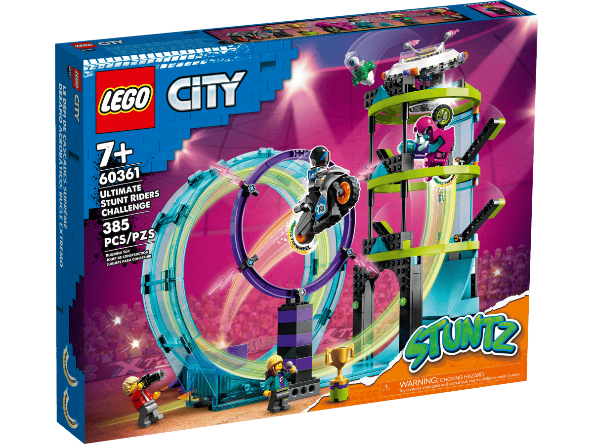 LEGO City Stuntz Ultieme Stuntrijders uitdaging - 60361