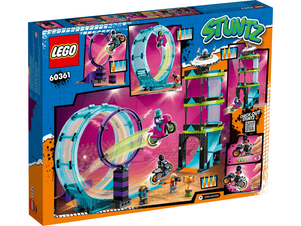 LEGO City Stuntz Ultieme Stuntrijders uitdaging - 60361