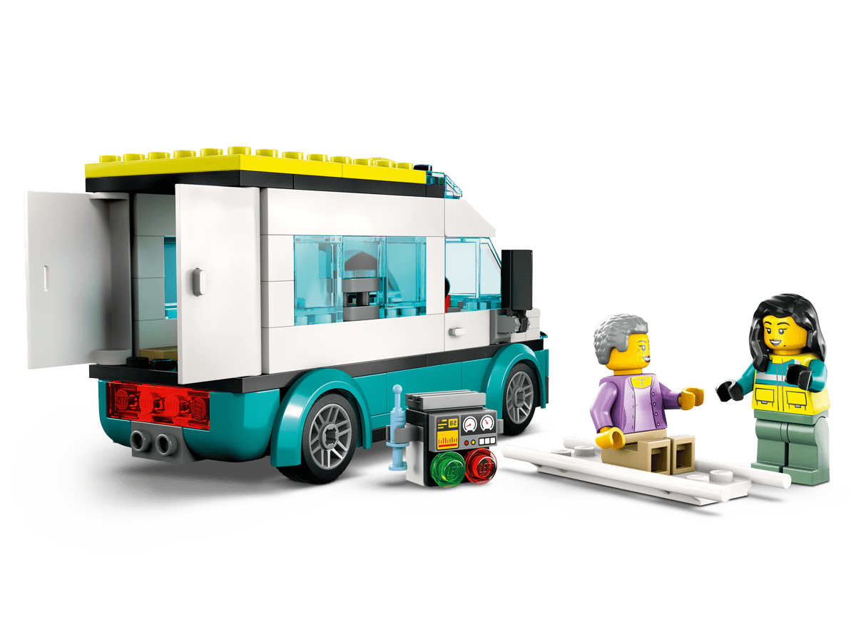 LEGO City Hoofdkwartier van hulpdienstvoertuigen - 60371