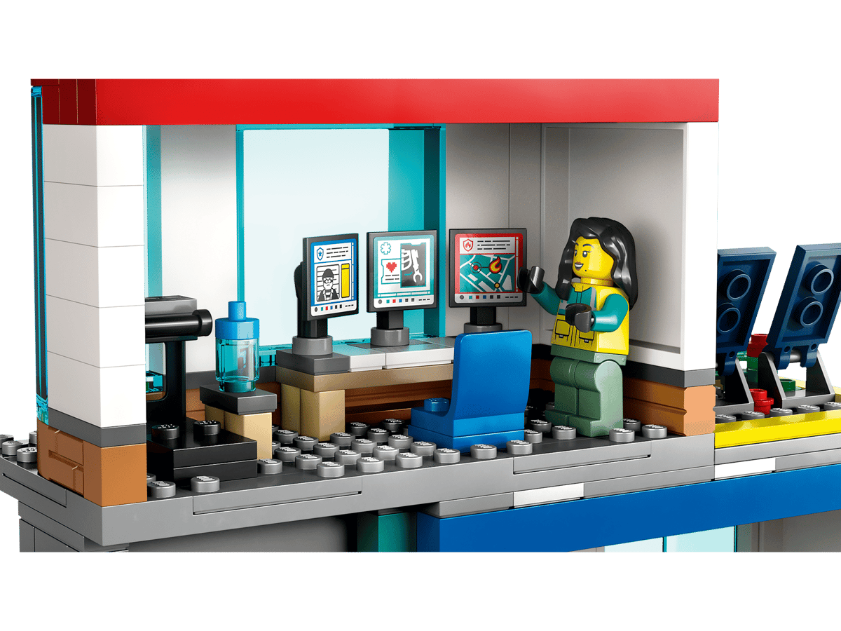 LEGO City Hoofdkwartier van hulpdienstvoertuigen - 60371