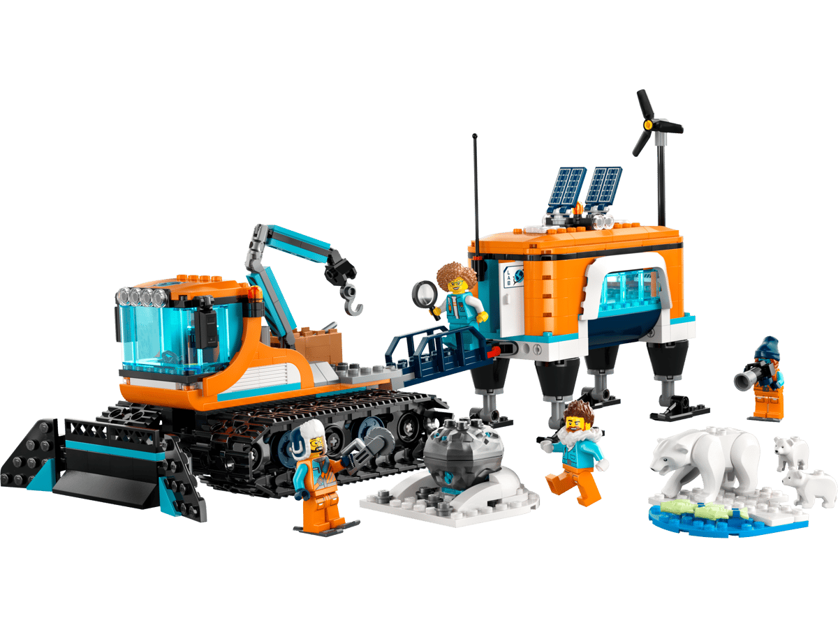 LEGO Truck en mobiel laboratorium voor poolonderzoek - 60378