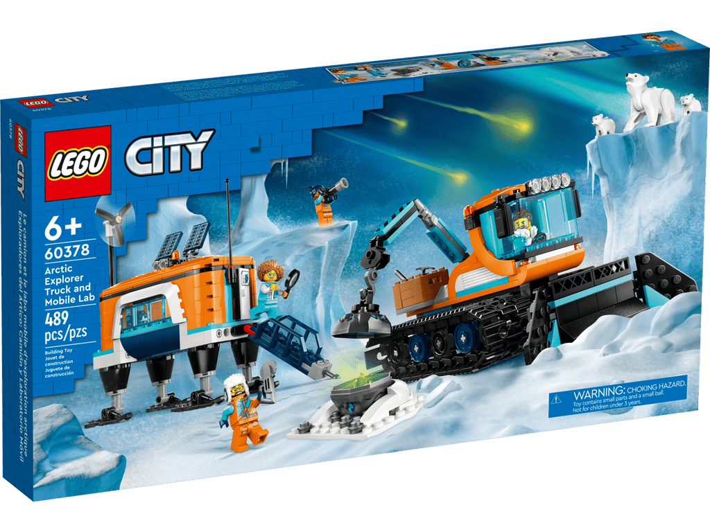 LEGO Truck en mobiel laboratorium voor poolonderzoek - 60378