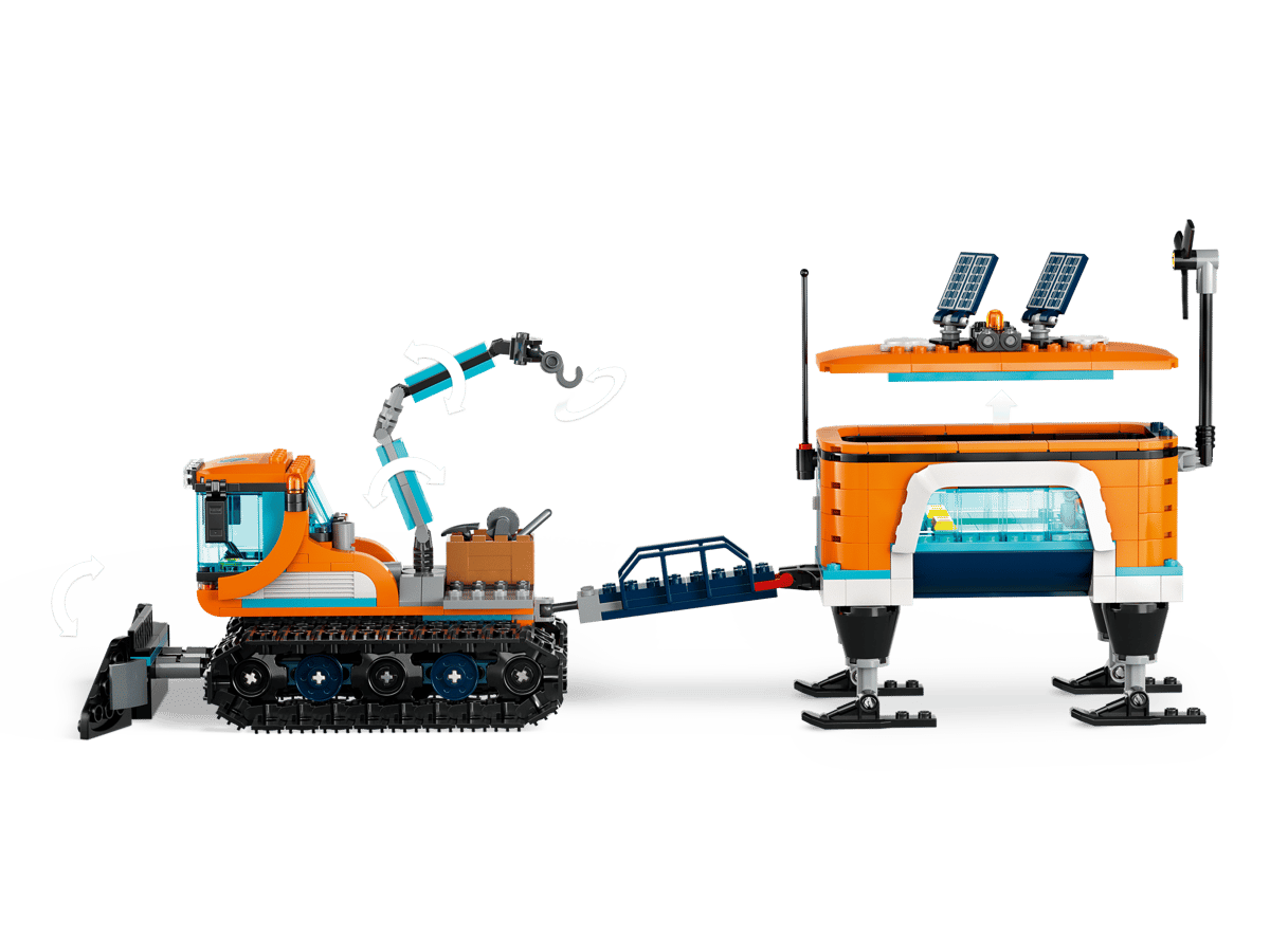LEGO Truck en mobiel laboratorium voor poolonderzoek - 60378