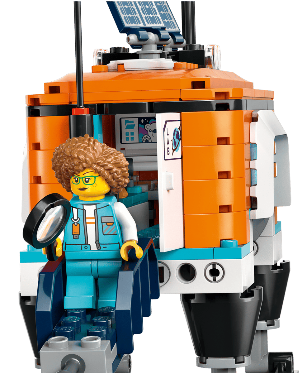 LEGO Truck en mobiel laboratorium voor poolonderzoek - 60378