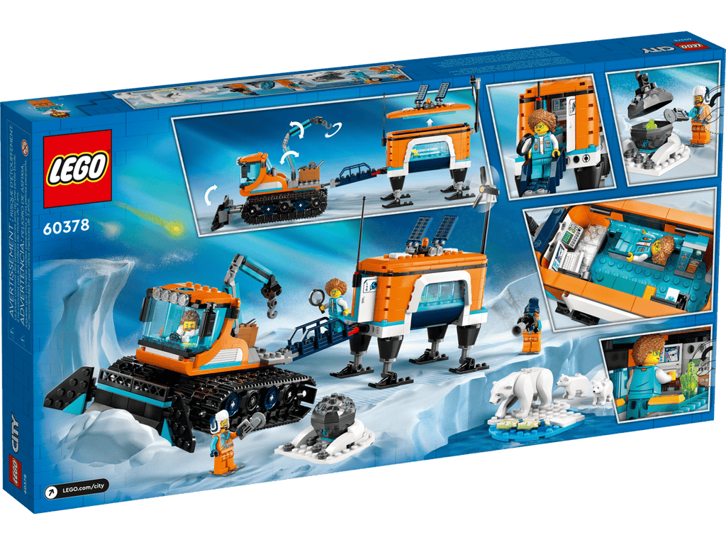 LEGO Truck en mobiel laboratorium voor poolonderzoek - 60378