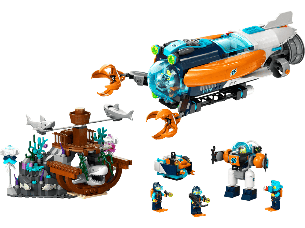 LEGO City Duikboot voor Diepzeeonderzoek - 60379